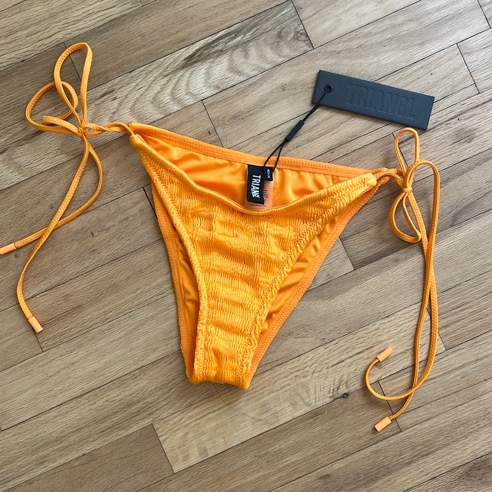 Triangl Swimwear Orange Triangle Bikini